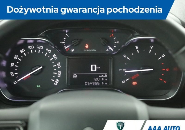 Citroen C3 cena 48000 przebieg: 54441, rok produkcji 2018 z Opoczno małe 172